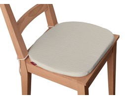 Dekoria Siedzisko Bartek na krzesło, jasny beż o wyraźnej strukturze, 40 × 37 × 2,5 cm, Granada