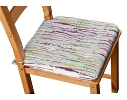Dekoria Siedzisko Olek na krzesło, zielony,fioletowy,szary, 42 × 41 × 3,5 cm, Aquarelle do -50%