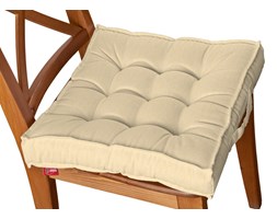 Dekoria Siedzisko Kuba na krzesło, melanżowy słomiany beż, 40 × 40 × 6 cm, Madrid