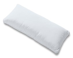Dekoria Poszewka na poduszkę Karlstad 67x30cm, White (biały), 67 x 30 cm, Cotton Panama