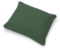 Dekoria Poszewka na poduszkę Karlstad 58x48cm, Forest Green (zielony), 58 × 48 cm, Cotton Panama