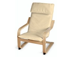 Dekoria Poduszka na fotelik dziecięcy Poäng, melanżowy słomiany beż, fotelik dziecięcy Poäng, Madrid