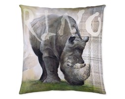 Dekoria Poszewka Rhinoceros 45x45cm, 45 × 45 cm