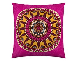 Dekoria Poszewka Rosette Pink 45x45cm, 45 × 45 cm