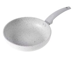 Patelnia z powłoką mineralną Lava Stone Homedelux, 24 cm, beż