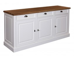 Signu Design Komoda z 3 drzwiczkami oraz 3 szufladami Oxford