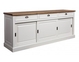 Signu Design Komoda 3 drzwiczki przesuwne i 3 szuflady Oxford