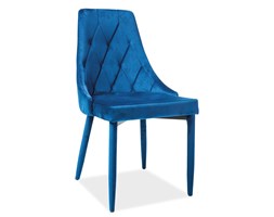 KRZESŁO TRIX VELVET GRANATOWY