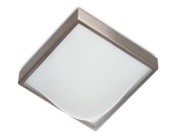Plafon kinkiet QUADRO P1 22 cm nikiel WYPRZEDAŻ ostatnie sztuki