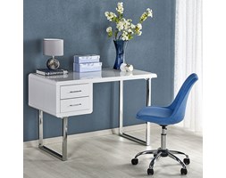 lakierowane biurko dergo - biały połysk