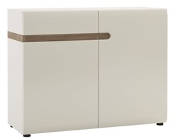 Komoda Typ 35 Linate Meble Wójcik Biały, Dąb Truflowy