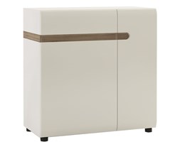 Komoda Typ 34 Linate Meble Wójcik Biały, Dąb Truflowy