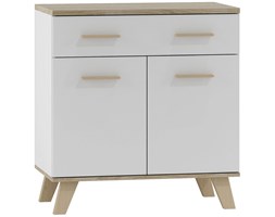 24h 
Komoda KM-1 Molda Halmar Biały, Dąb Sonoma