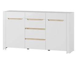 48h 
Komoda 10 Ice Szynaka Meble Biały, Dąb Sonoma