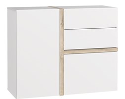 Komoda BIKK221-C218 Bianko Forte Biały, Dąb Bianco