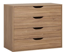 Komoda Wewnętrzna do Szaf MOAS04 Monaco Meble Wójcik Dąb Stirling Jasny