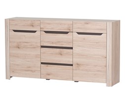 48h 
Komoda 10 Desjo Szynaka Meble Dąb Sanremo, Brąz Uni