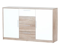 48h 
Komoda 05 Milo Szynaka Meble Biały, Dąb Sonoma