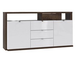 Komoda z Wnęką ALCK232-N40 Alcano Forte Biały, Dąb Szlachetny