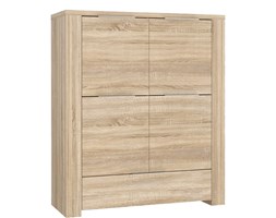 Wysoka Komoda CLPK45-D30 Calpe Forte Dąb Sonoma