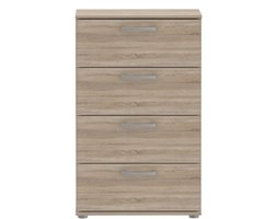 Komoda z Szufladami CPLK14N-D30F Niko Forte Dąb Sonoma