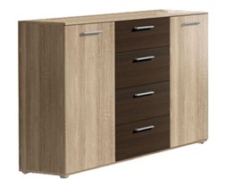 Komoda HLNK26-Q31F Helen Forte Dąb Sonoma, Dąb Denver