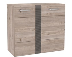 Komoda LCRK221-N92 Locarno Forte Dąb Nelson, Szary