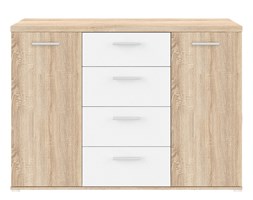 Komoda WNK26-Q45 Winnie Forte Dąb Sonoma, Biały