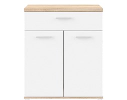 Komoda WNK431-Q36 Winnie Forte Biały, Dąb Sonoma