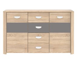 Komoda YPK26-Q41 Yoop Forte Dąb Sonoma, Szary