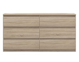 Komoda 6SZ CHLK26-D30F Chelsea Forte Dąb Sonoma