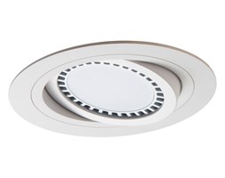 LM 620/1 OPRAWA HALOGENOWA LED WPUSZCZANA OCZKO REGULOWANA BIAŁY ES111 QR111 AR111 GU10 G53
