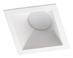 PP Design 106 WH OPRAWA HALOGENOWA WPUSZCZANA OCZKO ALUMINIUM BIAŁY PAR16 MR16 GU10 GU5,3 230V LED