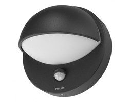 Lampa zewnętrzna ścienna June Philips styl nowoczesny aluminium tworzywo sztuczne