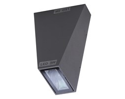 Lampa Zewnętrzna Ścienna Led Zita Azzardo styl nowoczesny aluminium