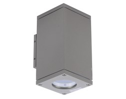 Lampa Zewnętrzna Ścienna Livio 2 Azzardo styl nowoczesny aluminium