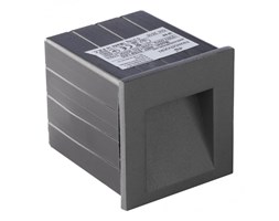 Lampa zewnętrzna ścienna LED STEP Nowodvorski aluminium pc tworzywo sztuczne