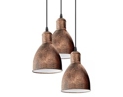 Lampa wisząca PRIDDY 1 Eglo styl retro vintage industrialny stal nierdzewna