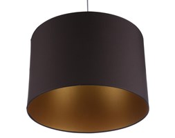 Lampa wisząca ALICE GOLD I Nowodvorski styl nowoczesny stal lakierowana abażur