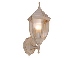 Lampa zewnętrzna ścienna NYX I Globo styl rustykalny aluminium