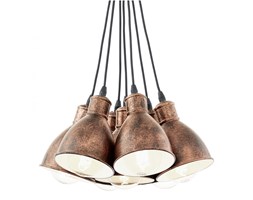 Lampa wisząca PRIDDY 1 Eglo styl retro vintage stal nierdzewna