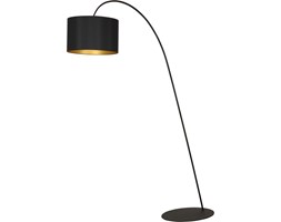 Lampa stojąca ALICE GOLD I Nowodvorski styl nowoczesny stal lakierowana abażur