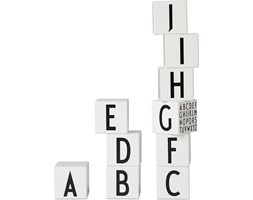 Klocki drewniane AJ vintage letters Kids