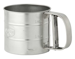 Przesiewacz do mąki stalowy Dr Oetker