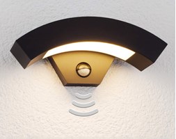 LENNIK - zewn. lampa ścienna LED z czujn. ruchu