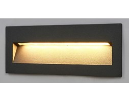 Ciemna zewnętrzna lampa wpuszczana LED Loya
