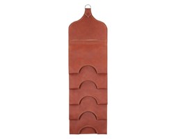 Dekoria Wieszak na wino Biagio brown, 20 × 1,5 × 67 cm