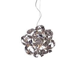 Lampa Wisząca Delta Chrome Azzardo styl designerski metal