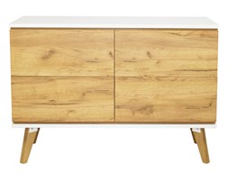Komoda Damaro złoty dąb z czterema szufladami