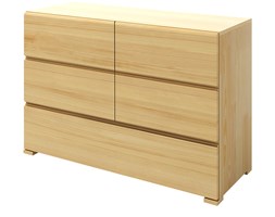 Komoda Loke z drewna sosnowego z pięcioma szufladami